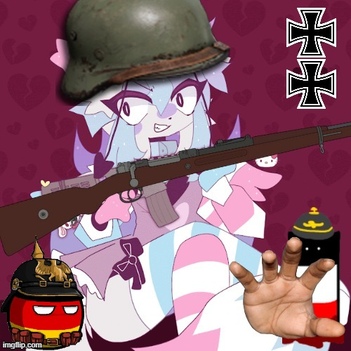 High Quality Sashley In the German Empire Blank Meme Template