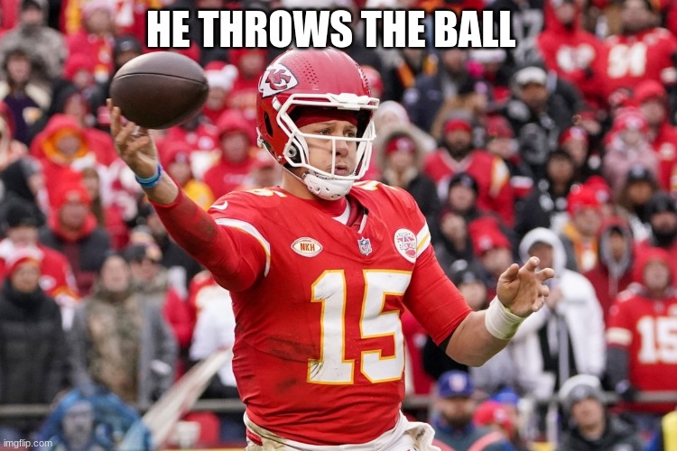 HE THROWS THE BALL | made w/ Imgflip meme maker