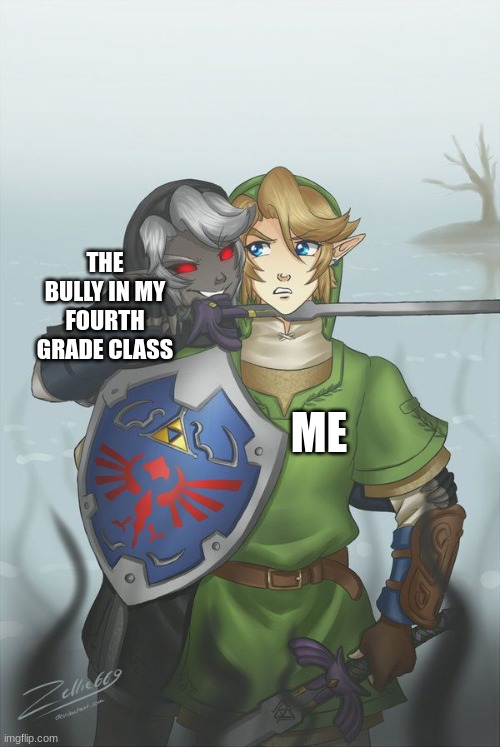 THE BULLY IN MY FOURTH GRADE CLASS; ME | made w/ Imgflip meme maker