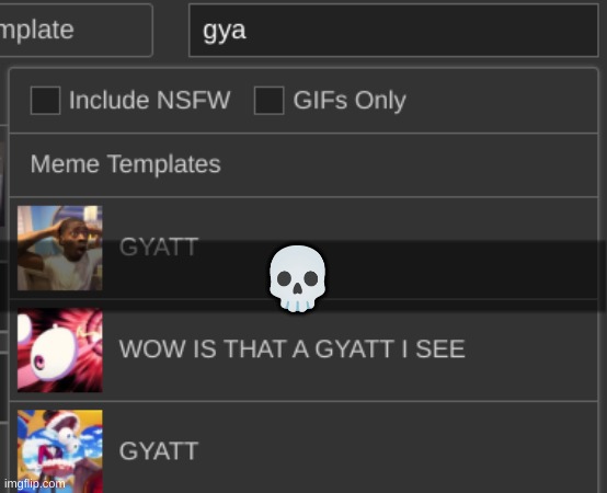 💀 | made w/ Imgflip meme maker