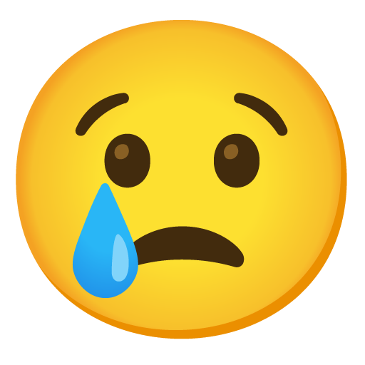 Crying Face Blank Meme Template