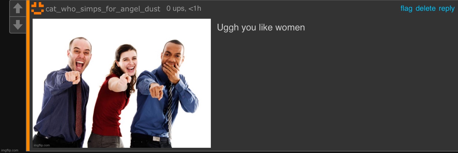 Ugh you like women | image tagged in ugh you like women | made w/ Imgflip meme maker