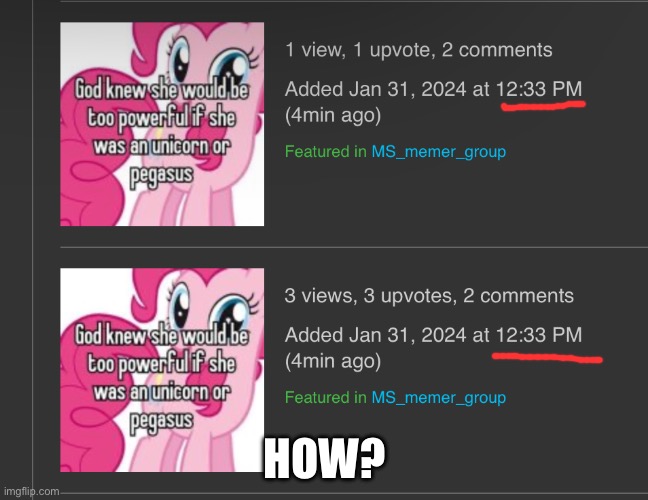 Imgflip posted it twice lol | HOW? | made w/ Imgflip meme maker