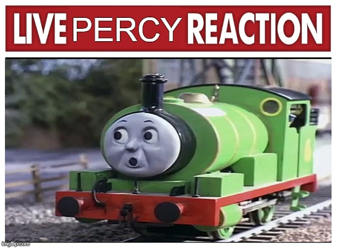 Live reaction | PERCY | image tagged in live reaction | made w/ Imgflip meme maker