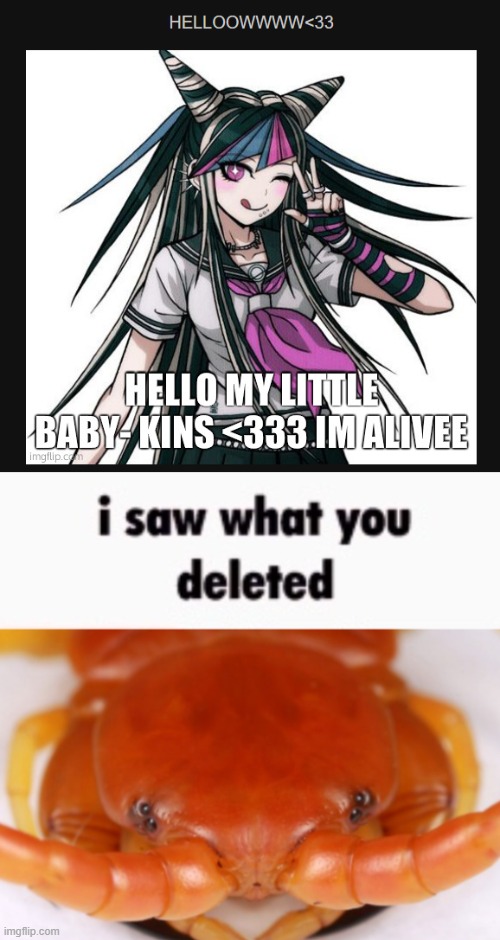 image tagged in i saw what you deleted | made w/ Imgflip meme maker