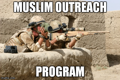 MUSLIM OUTREACH PROGRAM | made w/ Imgflip meme maker