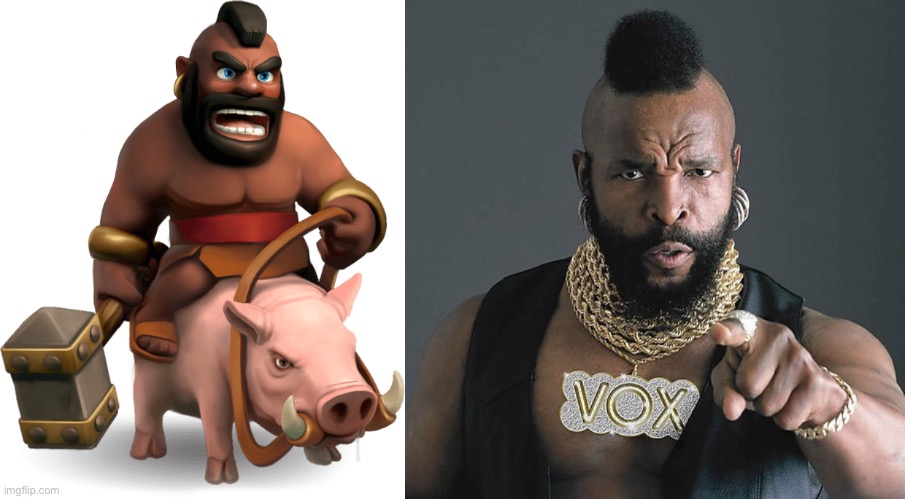 How long will it take for you to not be able to unsee this | image tagged in hog rider,memes,mr t pity the fool | made w/ Imgflip meme maker
