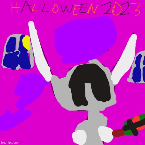 Halloween 2023:Secret Armor Minotaur | image tagged in secret armor minotaur | made w/ Imgflip meme maker