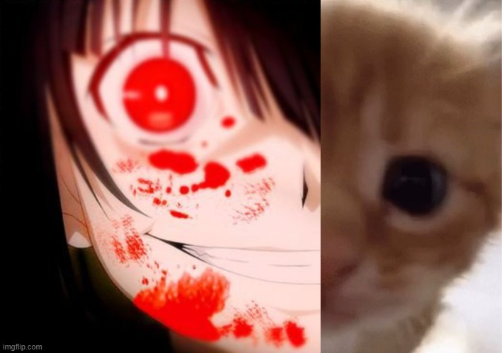image tagged in yandere stare v2 | made w/ Imgflip meme maker