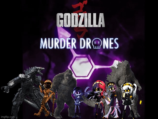 Just found this and thought it was cool | image tagged in godzilla vs murder drones | made w/ Imgflip meme maker