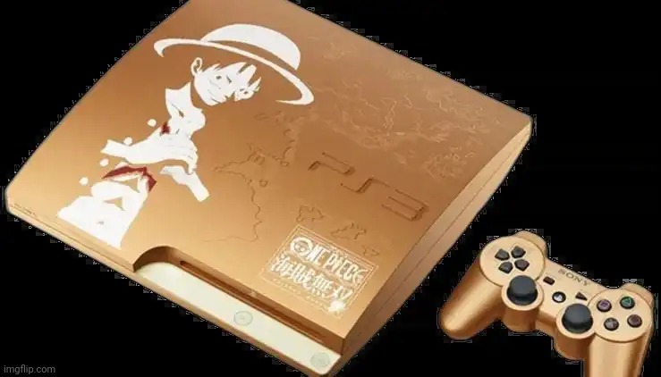 The one piece is real! Ps3 edition | image tagged in one piece ps3 console | made w/ Imgflip meme maker