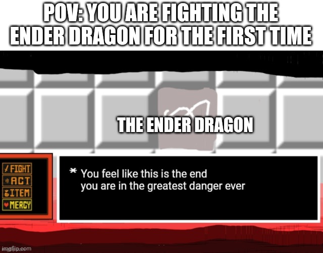 Minesweeper final boss | POV: YOU ARE FIGHTING THE ENDER DRAGON FOR THE FIRST TIME; THE ENDER DRAGON | image tagged in minesweeper final boss | made w/ Imgflip meme maker