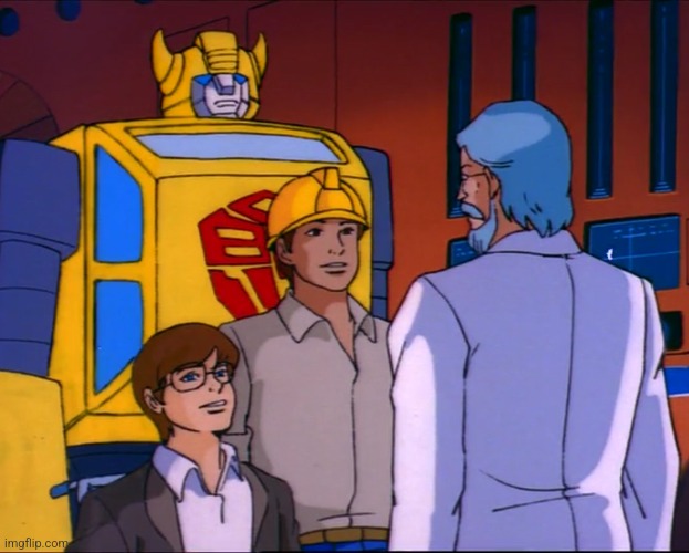 Bumblebee looks like he's about to fucking lose it | made w/ Imgflip meme maker