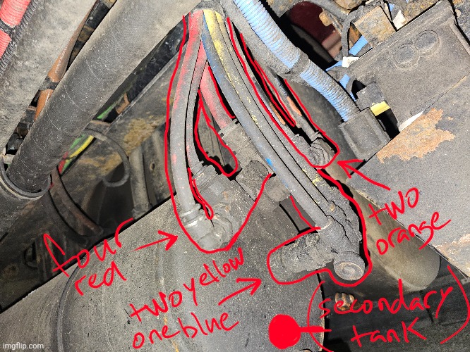 Secondary air tank filling, primary not filling, valve problem