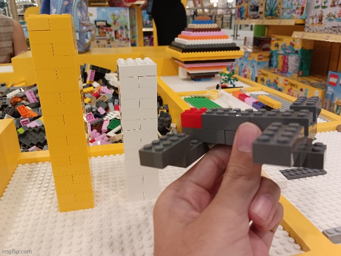Lego twin towers | image tagged in lego,9/11 | made w/ Imgflip meme maker