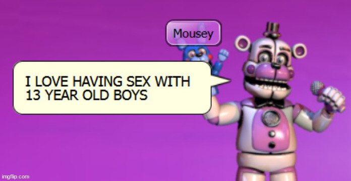 Funtime Freddy Loves Cheese Pizza | image tagged in funtime freddy loves cheese pizza | made w/ Imgflip meme maker