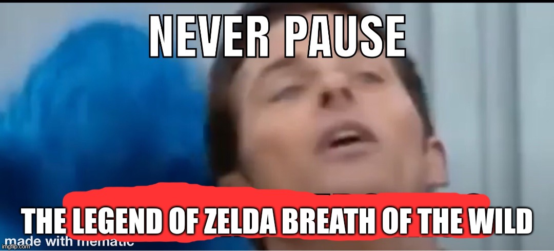 THE LEGEND OF ZELDA BREATH OF THE WILD | made w/ Imgflip meme maker