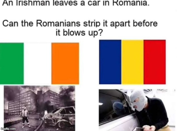 because I come from both countries I can confirm the right answer | made w/ Imgflip meme maker