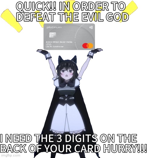 made w/ Imgflip meme maker