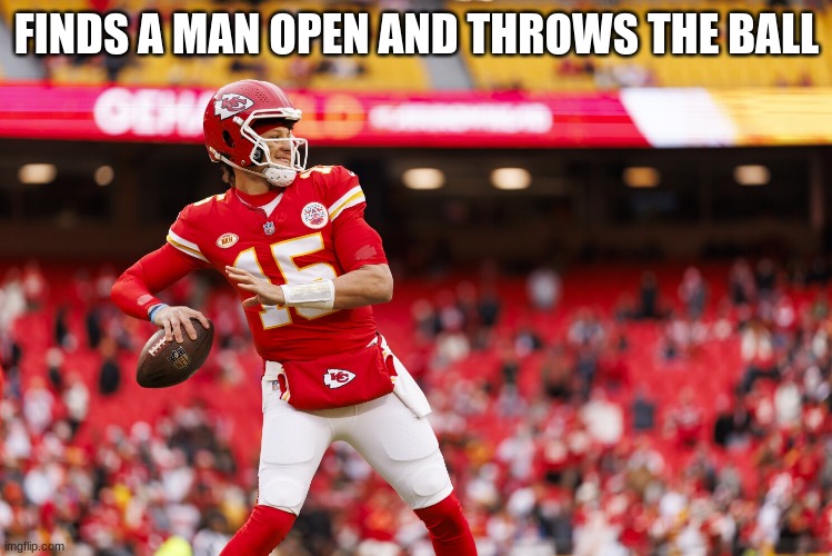 FINDS A MAN OPEN AND THROWS THE BALL | made w/ Imgflip meme maker