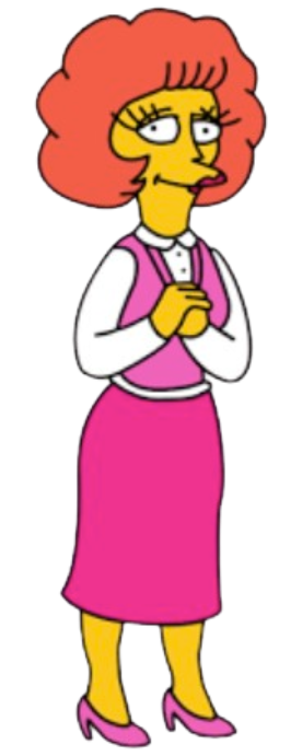 Maude Flanders Transparent Background Full Body Blank Meme Template