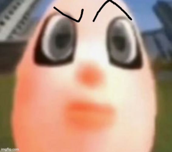 Bridgette's stare | image tagged in bridgette's stare | made w/ Imgflip meme maker