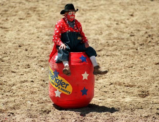 Rodeo Clown Blank Meme Template