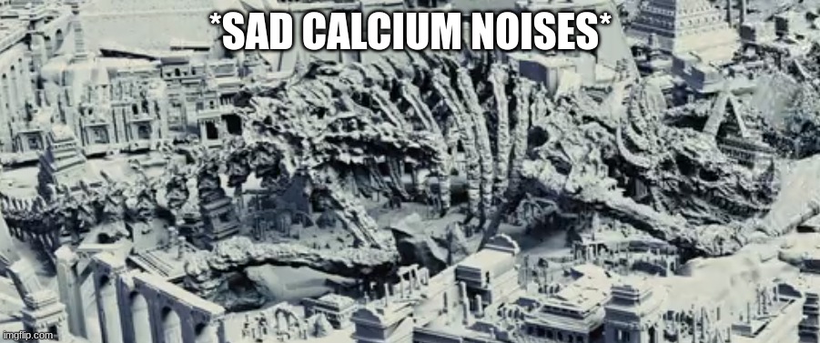 *SAD CALCIUM NOISES* | made w/ Imgflip meme maker