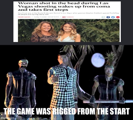 He tried to match the Ranger with the Big Iron his Hip.... | THE GAME WAS RIGGED FROM THE START | image tagged in game was rigged from the start | made w/ Imgflip meme maker