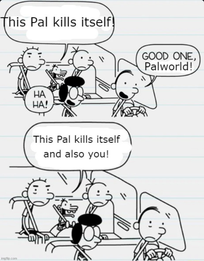 Good one palworld | made w/ Imgflip meme maker