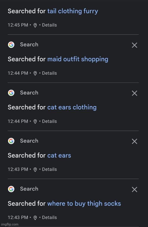 bro who searched this?!?!? | made w/ Imgflip meme maker