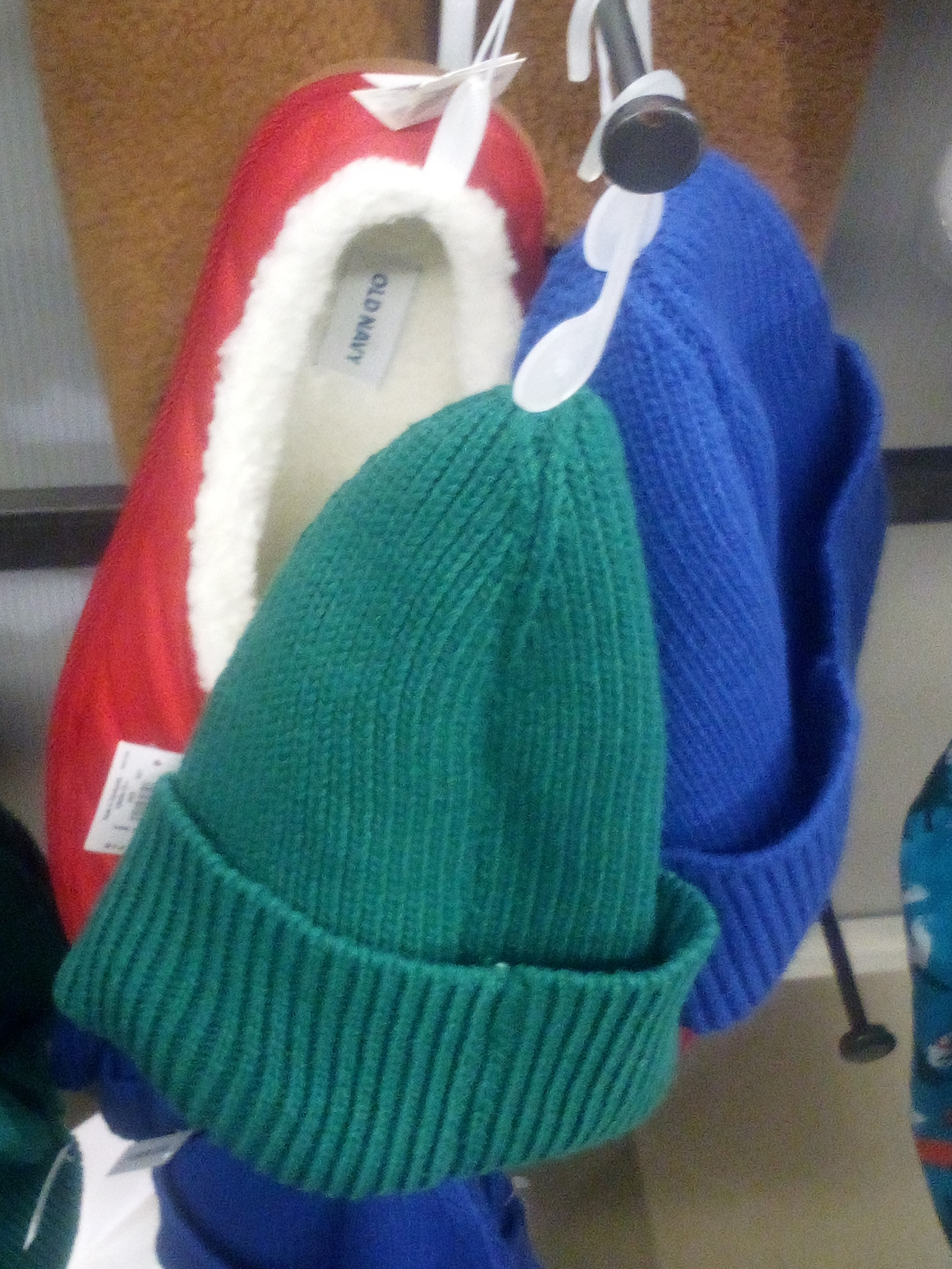 2 beanies and slippers Blank Meme Template