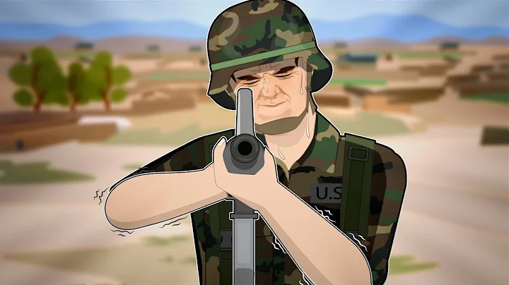 High Quality Guy Aiming a Rifle at You Blank Meme Template