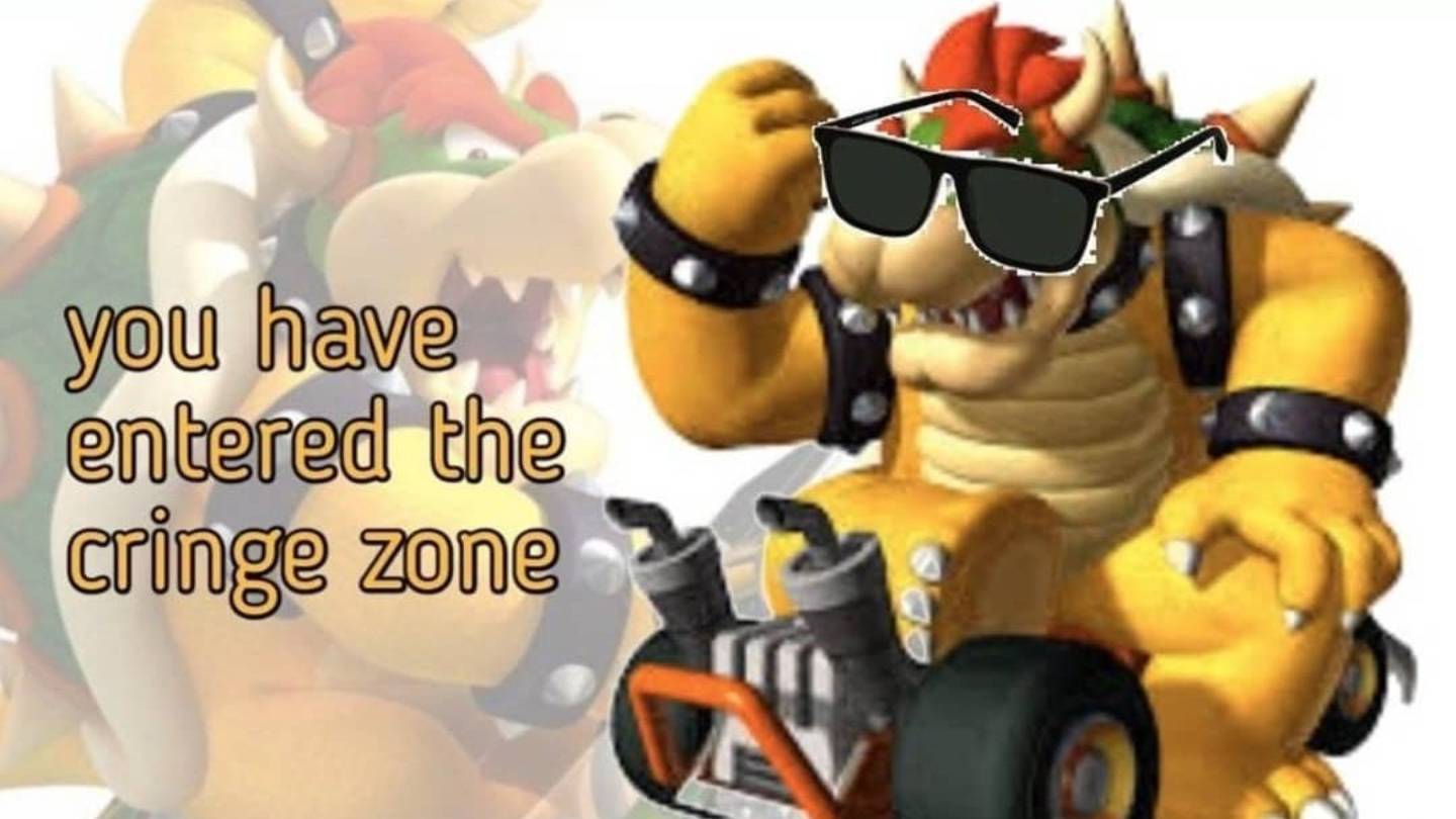 You have entered the cringe zone Blank Meme Template