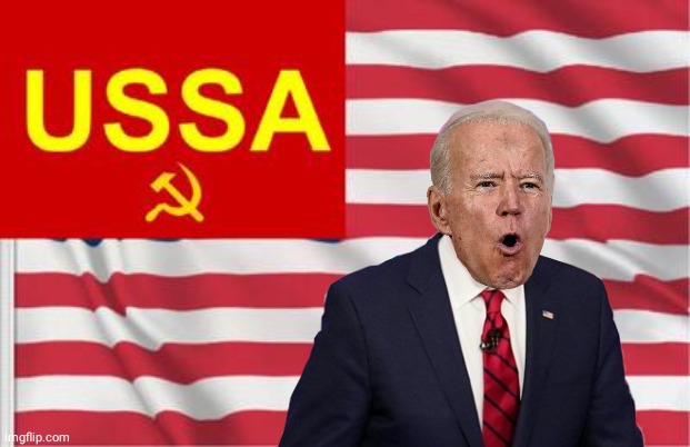 High Quality USSA Joe Biden Blank Meme Template