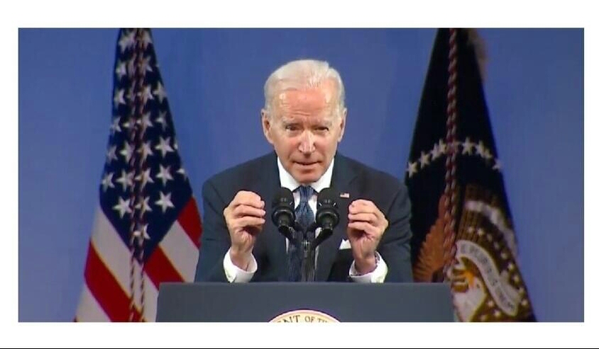 Lying Joe Biden Podium Blank Meme Template