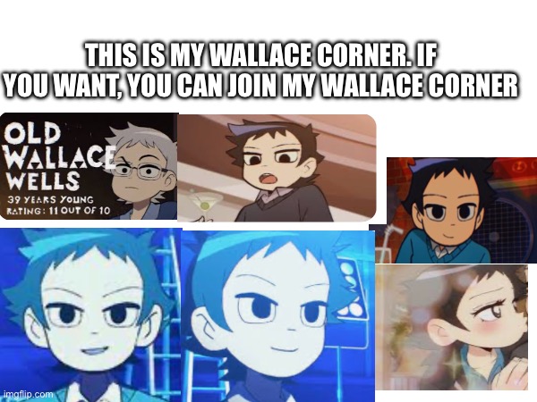 Damn | THIS IS MY WALLACE CORNER. IF YOU WANT, YOU CAN JOIN MY WALLACE CORNER | image tagged in lgbtq,scott pilgrim | made w/ Imgflip meme maker