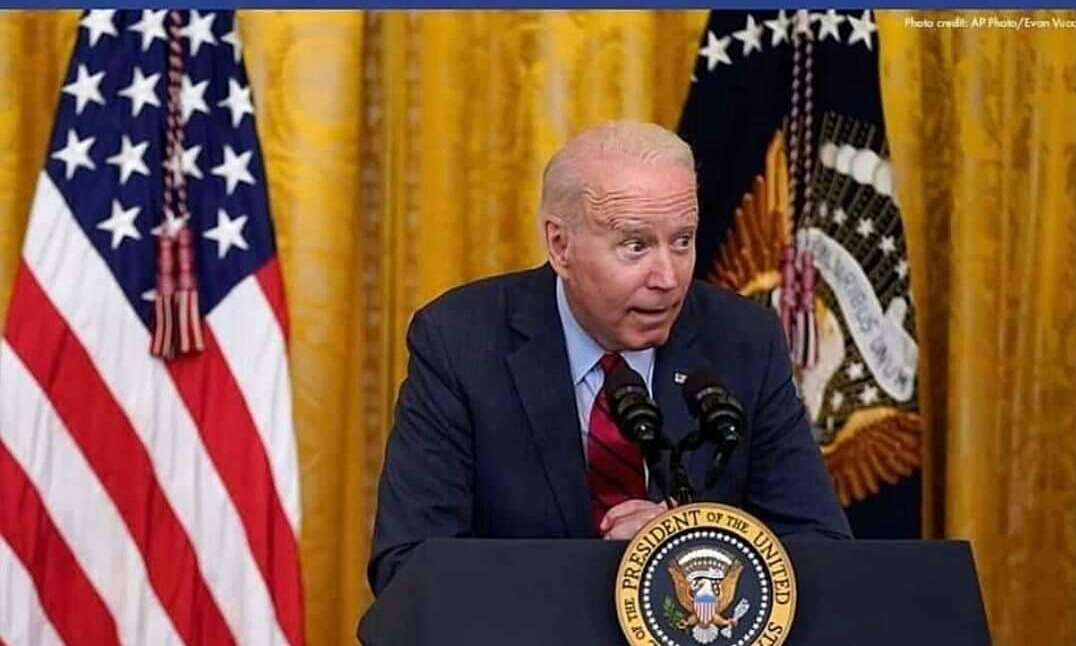 Bewildered Joe Biden Blank Meme Template