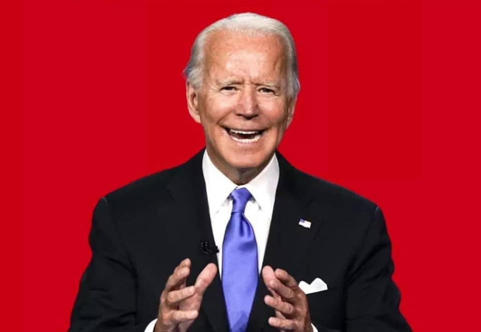 Joe Biden Red Fool Blank Meme Template
