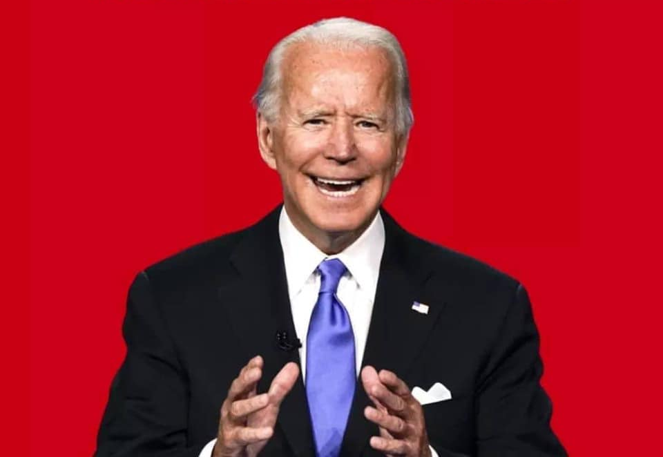 High Quality Joe Biden Red Fool Blank Meme Template