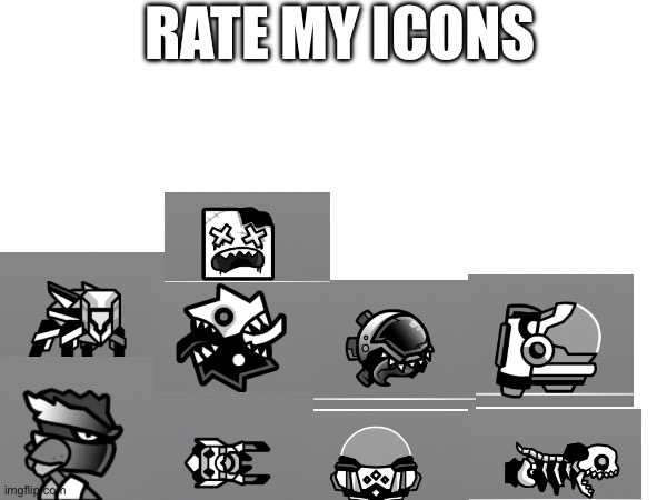 RATE MY ICONS | image tagged in front page | made w/ Imgflip meme maker