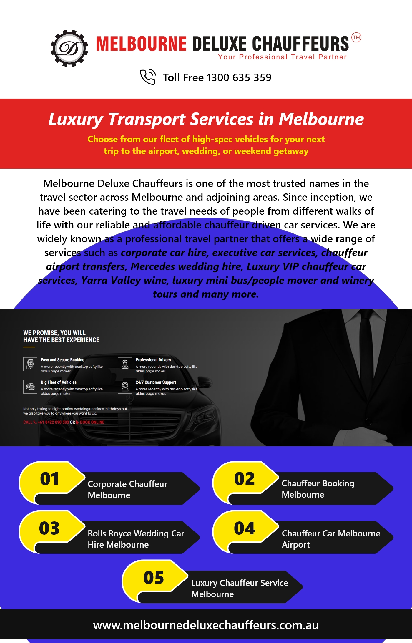 Chauffeur Booking Melbourne Blank Meme Template