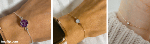 Forever in Bloom: Petals and Keepsakes | image tagged in gifs,rings,jewellery | made w/ Imgflip images-to-gif maker