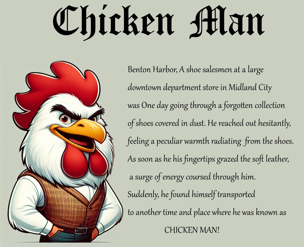 chicken man! | image tagged in super hero,kewlew | made w/ Imgflip meme maker