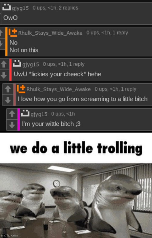 image tagged in we do a little trolling | made w/ Imgflip meme maker