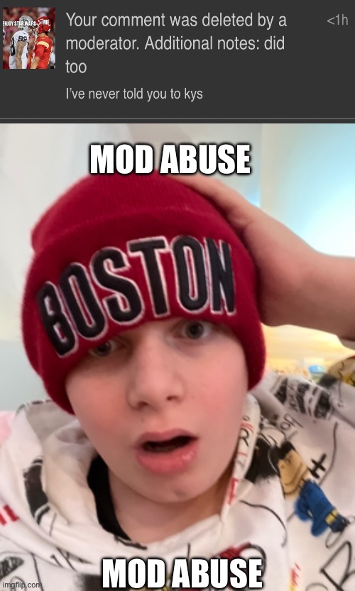 MOD ABUSE; MOD ABUSE | made w/ Imgflip meme maker