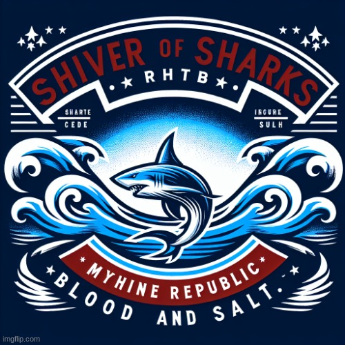 Shiver of Sharks promo | image tagged in shiver of sharks promo | made w/ Imgflip meme maker