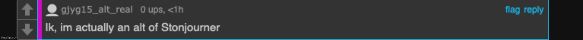 I think we now know who made that fake gyjg alt | made w/ Imgflip meme maker