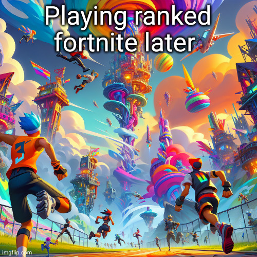 fortnite (ai version) | Playing ranked fortnite later | image tagged in fortnite ai version | made w/ Imgflip meme maker