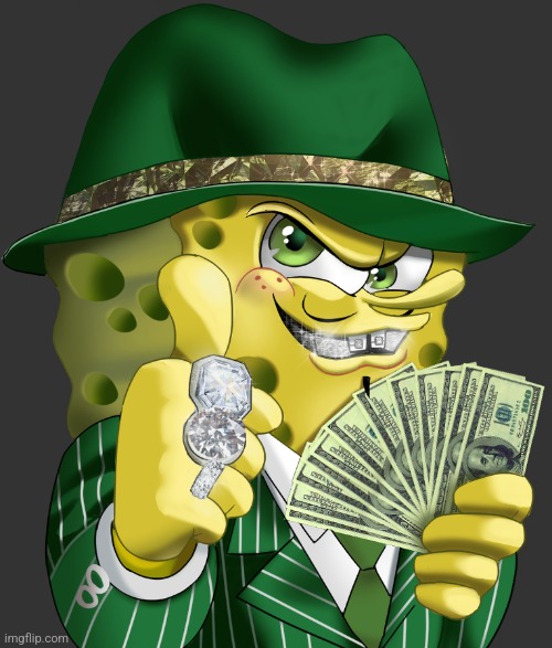 Gangsta SpongeBob | image tagged in gangsta spongebob | made w/ Imgflip meme maker